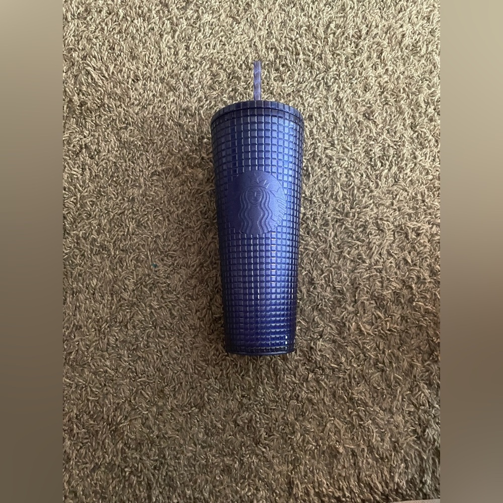 Starbucks Deep Purple Textured Tumbler
